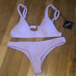 Purple bikini